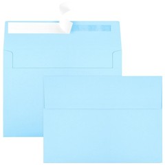 50 Packs Blue 5×7 Envelopes, Envelopes 5×7, A7 (5.25×7.25in),