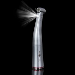 AZDENT LED Dental Electric Handpiece 1:5 Contra Angle Fiber Optic Low Speed