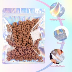 Holographic Bags 100pcs Mylar Bags 3×4 inches Resealable Bag with Party Favor…