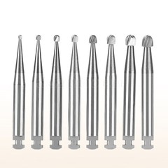 Dental Tungsten Carbide Low Speed Round Burs RA 1 2 3 4 5 6 7 8 For Contra Angle