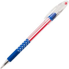 Box of 12 Pens 0.7mm Ballpoint Pen Stars and Stripes Flag Inspired