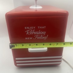 Coca-Cola Nostalgia Hot Dog Steamer – Retro Red Design, 20 Hot Dogs, 6 Buns
