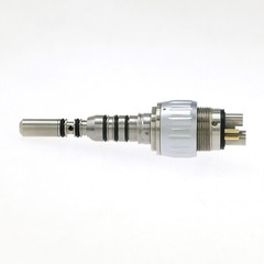 US BEING NSK KAVO Fit Dental LED Fiber Optic High Speed Coupling Adapter 4/6Hole