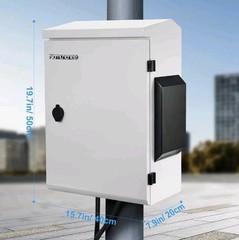 Outdoor Electrical Box, Cold-Rolled Steel Plate, Aluminum Beam, 19.6x 15.7x 7.9