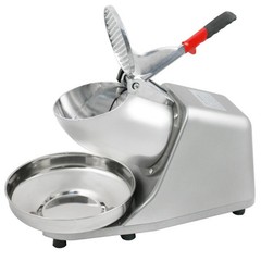 Electric Ice Crusher Shaver Machine Maker Shaved Ice Silver Snow Cone 143 lbs