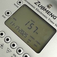 Electronic Timer Switch 2-Circuit Astronomic 30Amp IP65 Waterproof 120-277 VAC