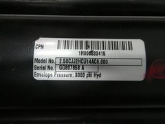 Parker 2.50CJJ2HCU14AC6.000 Double Acting Cylinder 2-1/2in X 6in 3000psi