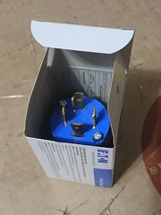10 Eaton Arrow Hart AHCL1530P Blue Locking Ultra Grip Plug L15-30P 30A 250V 3P