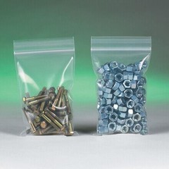Resealable Poly Bag 5 x 7 Inch, 1000 Pack, 6 Mil Clear Lock Seal Zipper Baggies