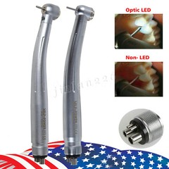 SELF-POWER Dental No-LED / LED E-generator High Speed Handpiece 4Hole Turbine