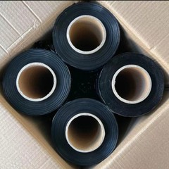 4 Rolls 18″ x 1500′ Pallet Wrap Stretch Film Hand Shrink Wrap Black 1500FT NEW