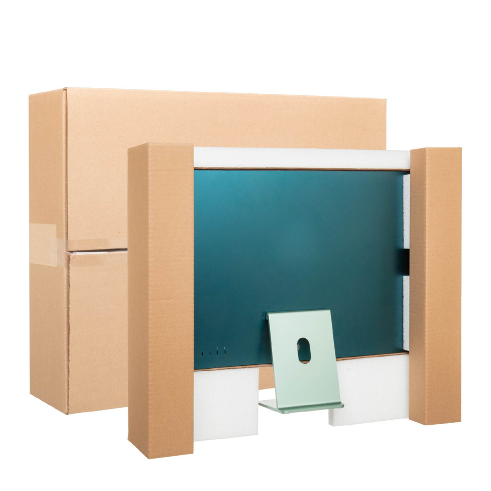 Apple iMac 24″ Desktop Computer Shipping Box, EPE USA, theBOXlarger
