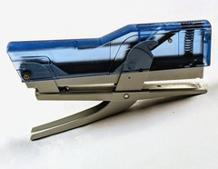 ZENITH 590 Fun Stapler Color Transparent Blue-Finest Quality-Made In Italy