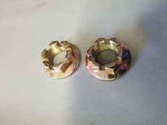M22x1.5 Hex Flange Thin Castle Nut Class 10.9 Z&Y Arctic Cat 0423-607 New (2)
