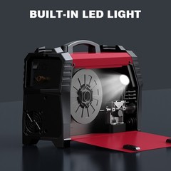 ARCCAPTAIN MIG Welder 200Amp 6 in 1 Aluminum LED Display 110V/220V Multi Process