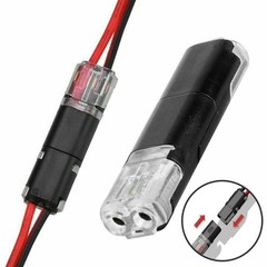 Wire Connectors, Double Wire Plug in Connector with Locking Buckle (50/20 PCS)