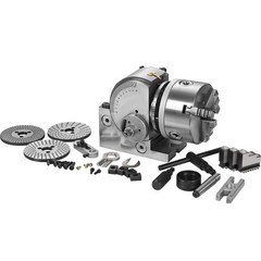 Dividing Head Precision BS-4in/5in/6in 3-Jaw Indexing Head Tailstock Chuck Tool