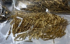 1100 Grams Of Gold-Plated Pin Contacts for Scrap Gold Recovery