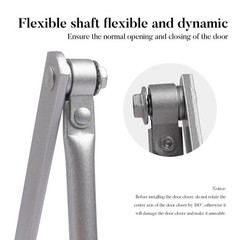 Commercial Door Closer Heavy Duty Residential Hydraulic Auto DoorCloser 187lbs
