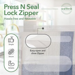 Seal Fresh 3 Gallon Large Plastic Storage Bags – 16 x 18 15 Count –