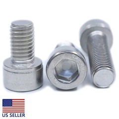 20PCS New M6X 18mm 304 Stainless Steel Allen Hex Socket Cap Head Screws DIN912