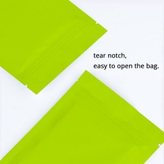 28g Custom Print Zip Seal Mylar Bags Moisture Proof Spice Packaging 6.25×8.75in