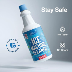 Ice Machine Cleaner and Descaler 32 Oz Ice Maker Cleaner for All Brands Opal