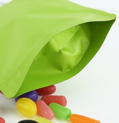 50/100 Heavy Duty Matte Colored Seal Seal Zipper Seal Bags Food Safe Snack Pouch