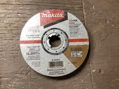Makita XLock 5″ x 0.45″ x 7/8″ Cutting Disc 12,250 RPM 10 Pack