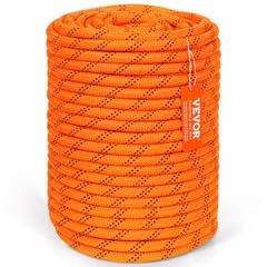VEVOR Arborist Tree Climbing Rope Double Braid Polyester 1/2″ x 220′ 48-Strand