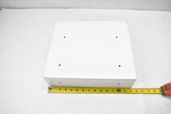 DaVinci Lock Metal Wall Mount Drop Box White 14x12x4 Cam Latch Hardware Secure