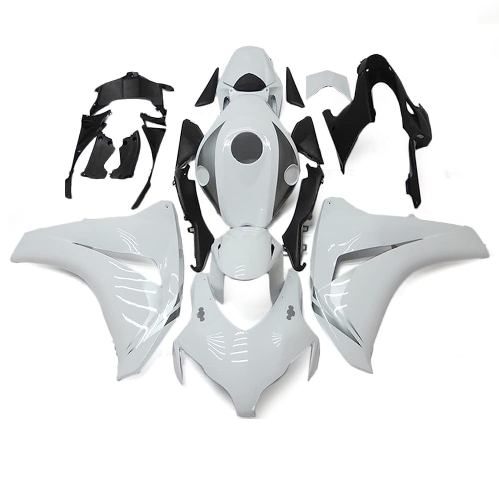 White Grey Fairing Kit CBR1000RR 2008-2011 Injection ABS Motorcycle Bodywork