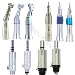 Dental Slow Low Speed Handpiece Straight Contra Angle Air Motor 2Hole/4Hole