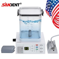 SANDENT Brushless LED Electric Micro Motor 1:5 Handpiece Optic LED Contra Angle