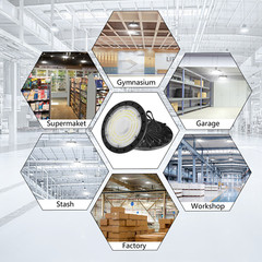 10 Pack 300W UFO LED High Bay Light Shop Industrial Commercial Factory Warehouse