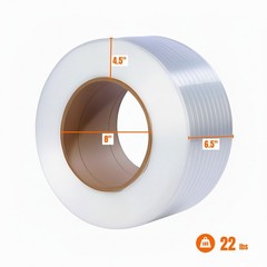Polypropylene (PP) & Polyester (PET) Strapping Roll Multiple Size 8″ Coil Core