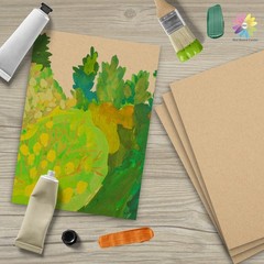 Corrugated Cardboard Sheets Flat Card Board for Packing Shipping Mailing Crafts