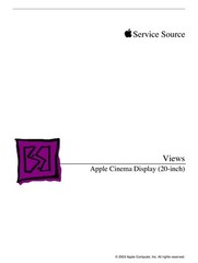 ⭐️ Apple Cinema Display 20 Inch Service Repair Manual PDF on a USB Flash Drive