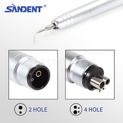 NSK Style Dental Ultrasonic Air Perio Scaler Handpiece Hygienist 2/4 Hole + Tips