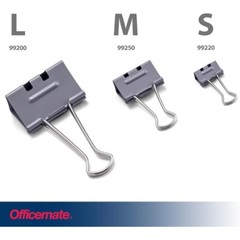 EZ Binder Clips Medium Metal Paper Clips Durable Organizer Office Supply 12ct US