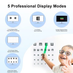 Frameless 21.5-inch LCD optometer vision test projector display for eye exams