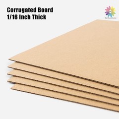 Corrugated Cardboard Sheets Flat Card Board for Packing Shipping Mailing Crafts