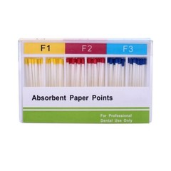 AZDENT Dental Endodontics Gutta Percha Points/Absorbent Paper Points F1 F2 F3