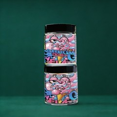 Bubblegum Gelato 3.5 Gram Flower Herb Jar – 12 Pack