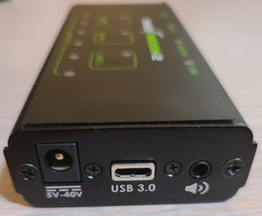 RAD-MOON2 100/1000BASE-T1 Media Converter – As shown, with cable