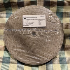 NEW 1 Case 3M microfinishing Film Scalloped SCALP Roll 1″ in x 450ft x 5/8,20MIC