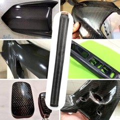 20″ x 10FT Real Carbon Fiber Fabric Cloth Roll 3k 200gsm 2×2 Twill Weave Black
