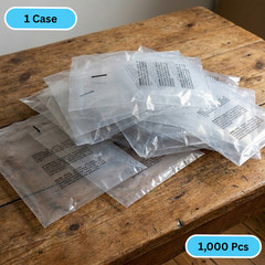 1000 6×9 Self Seal Suffocation Warning Clear Poly Bags 1.5 Mil Free Shipping
