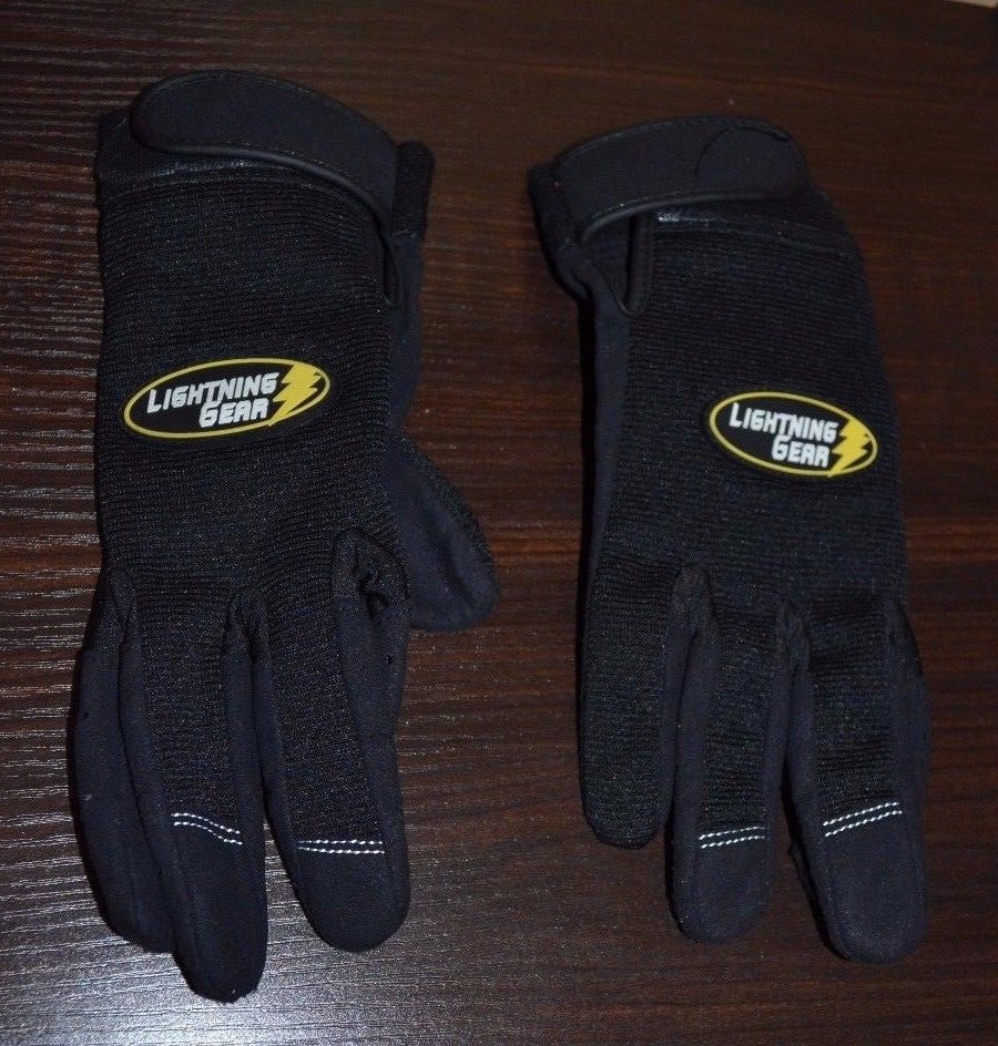 Lightning Gear 1st Knight Mechanics Gloves Size Medium