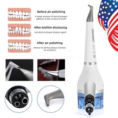 SANDENT Dental Air Polisher Prophy Handpiece AIR-FLOW Handy 4 Holes